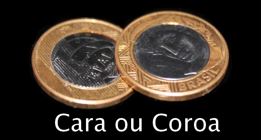 Resultado de imagem para uma moeda com cara E COROA